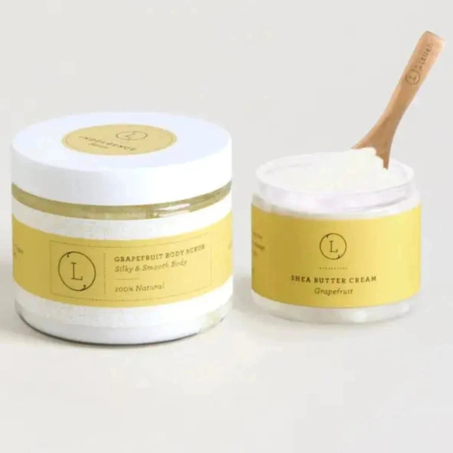 Body scrub and body butter cream