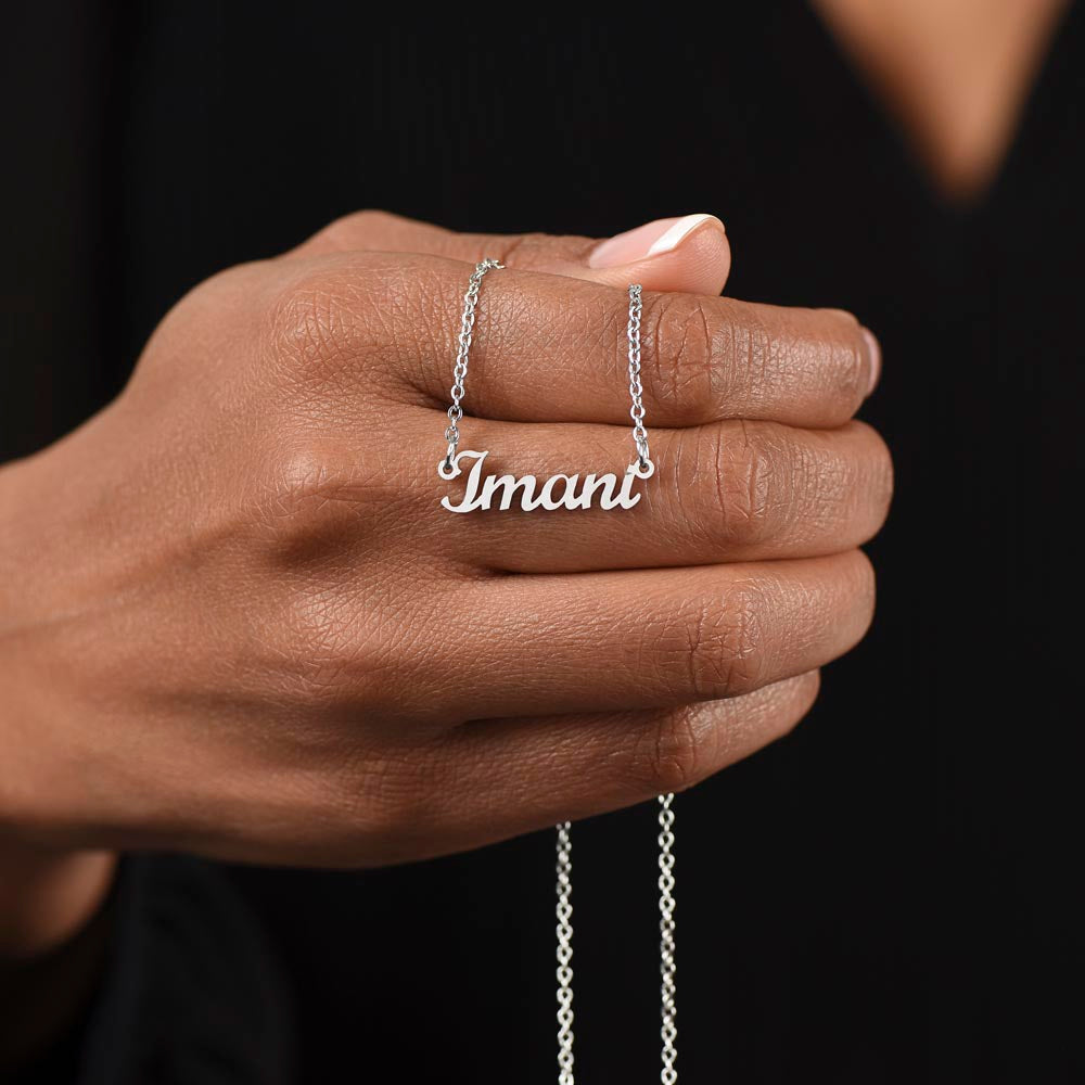 PoshShimmer™ Personalized Name Necklace | Timeless Custom Jewelry