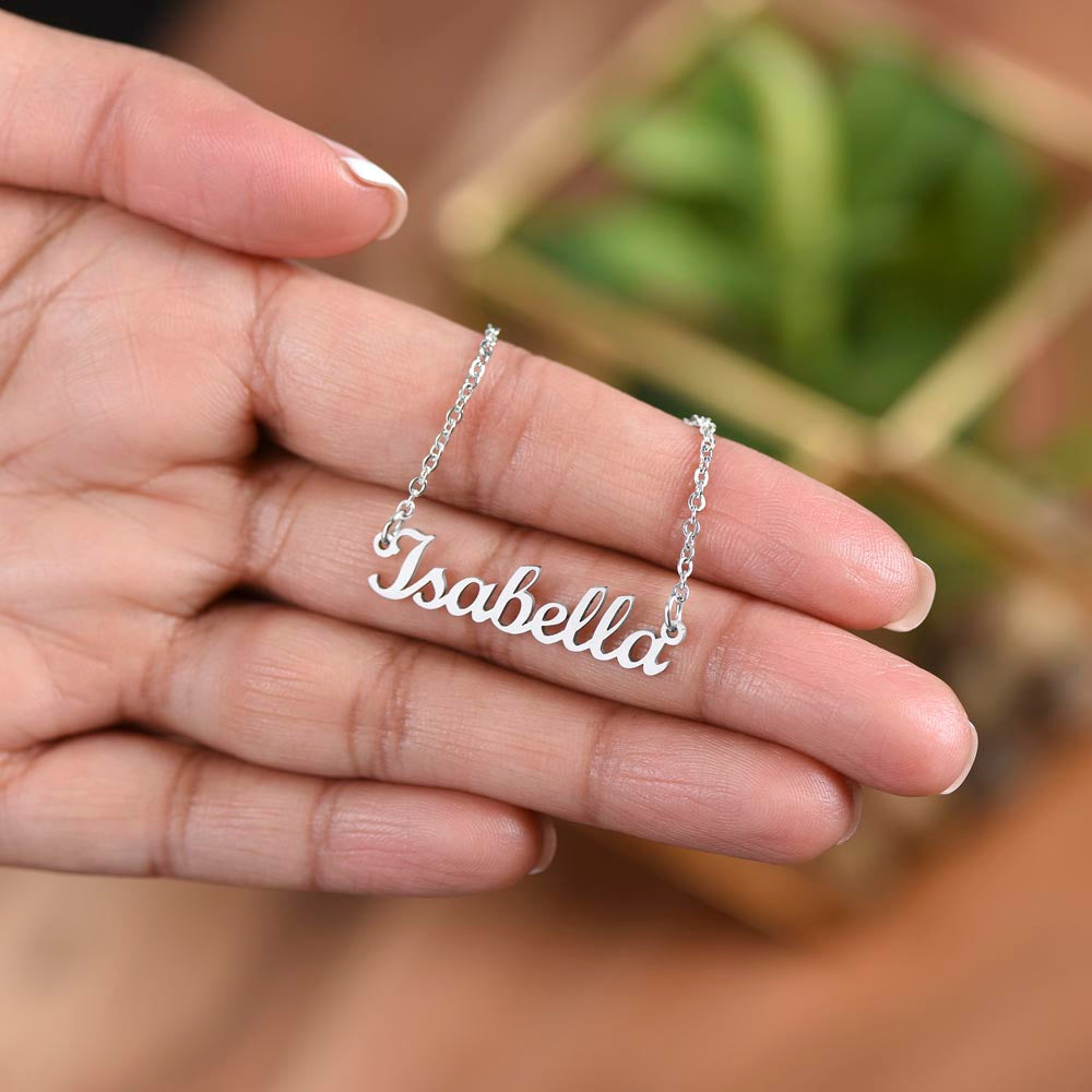 PoshShimmer™ Personalized Name Necklace | Timeless Custom Jewelry