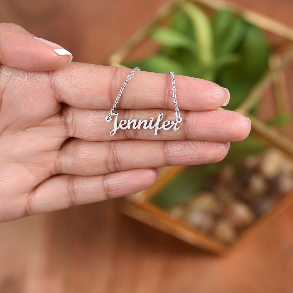 PoshShimmer™ Personalized Name Necklace | Timeless Custom Jewelry