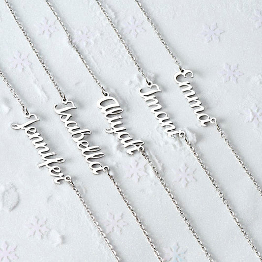 PoshShimmer™ Personalized Name Necklace | Timeless Custom Jewelry