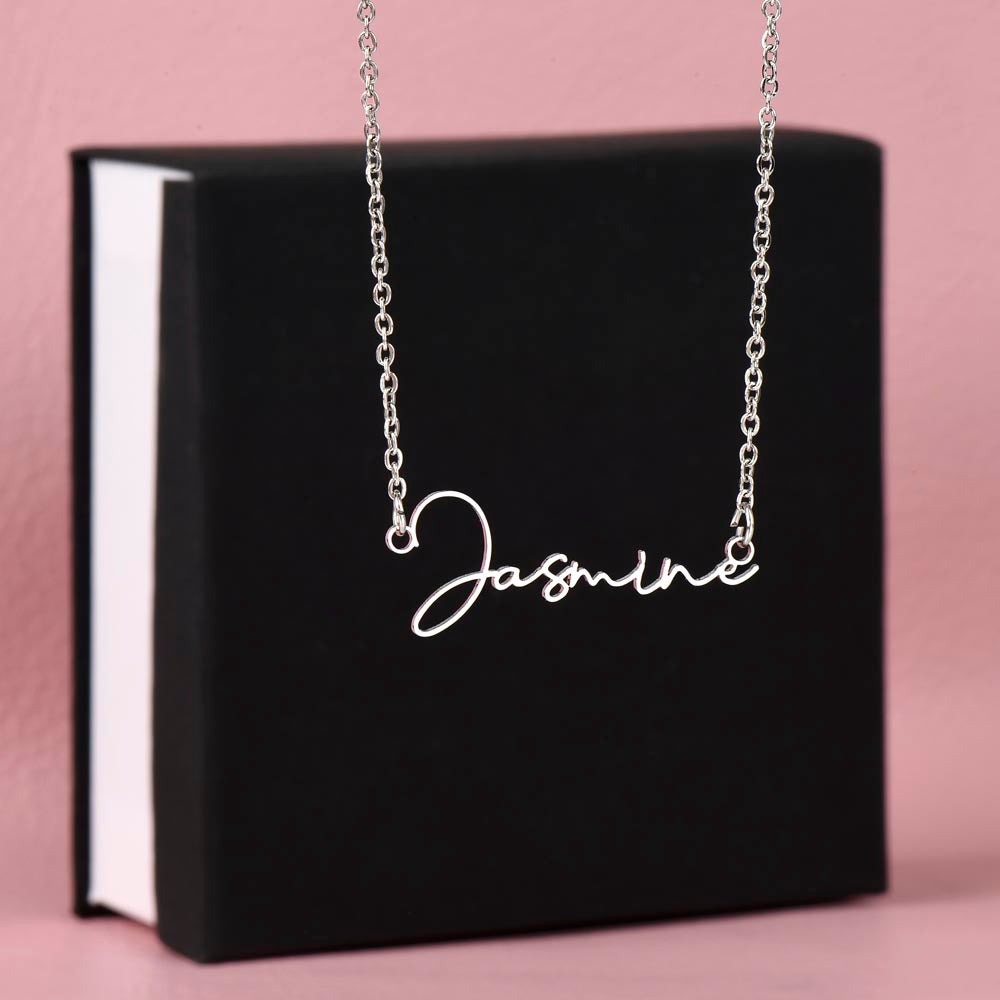 PoshShimmer™ Signature Name Necklace | Personalized Jewelry for Every Occasion