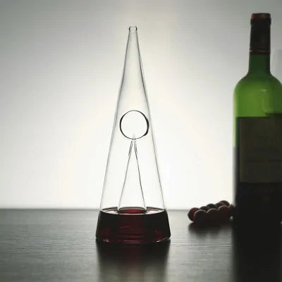 PoshVino™ Transparent Wine Decanter | Elevate Your Hosting with Elegance