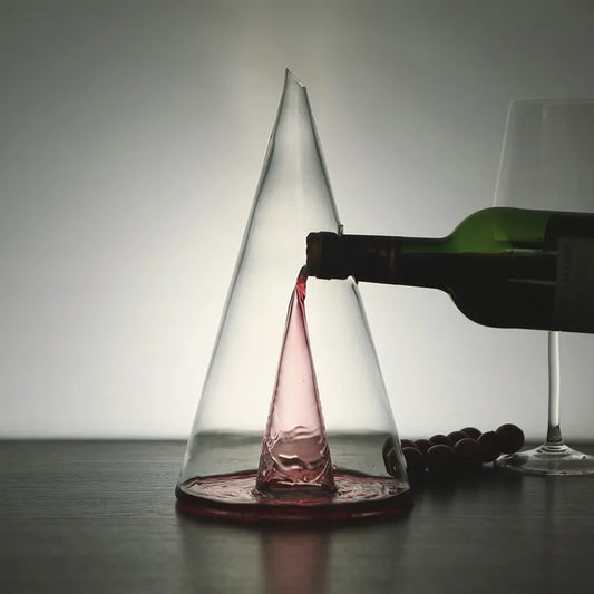 PoshVino™ Transparent Wine Decanter | Elevate Your Hosting with Elegance