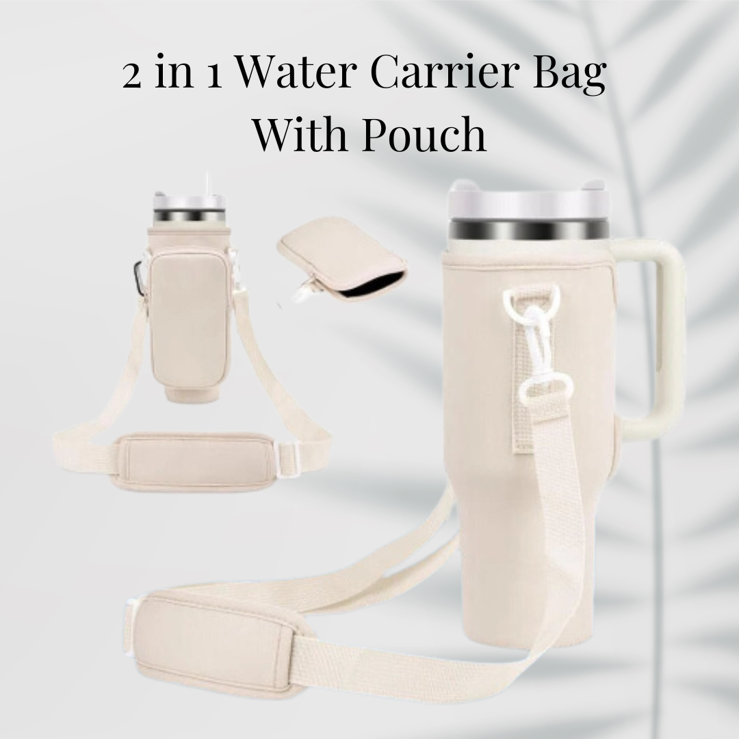 PoshCarry™ Water Bottle Carrier Bag | Stay Hydrated in Style