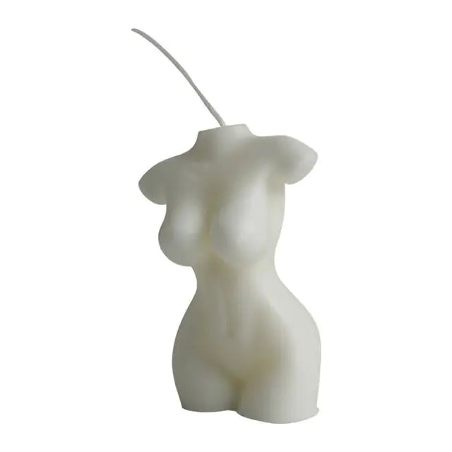 PoshInteriors™ Artistic Body Candles | Sculptural Elegance & Warm Ambiance